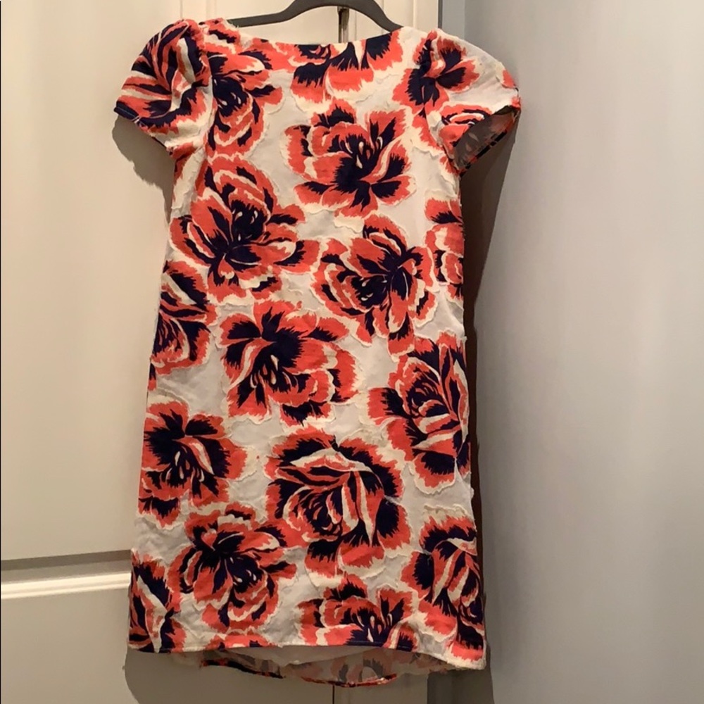 Ode to Jeune pink navy and white girls dress